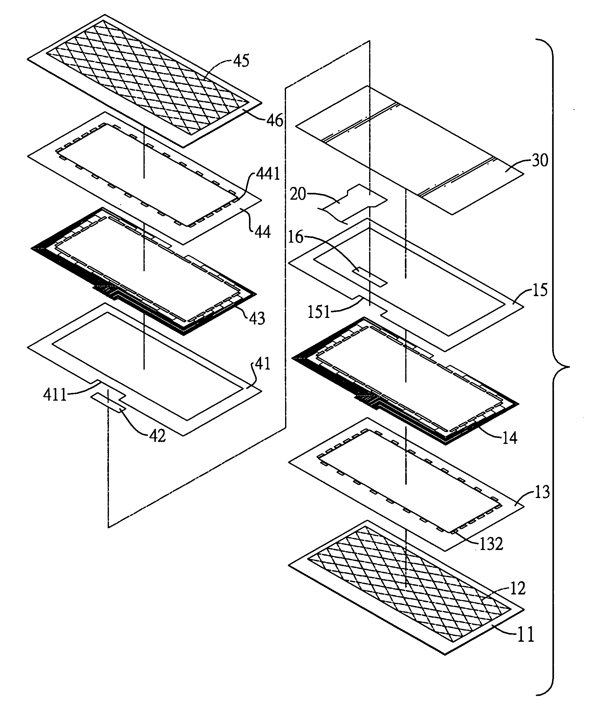 Capacitive touch panel