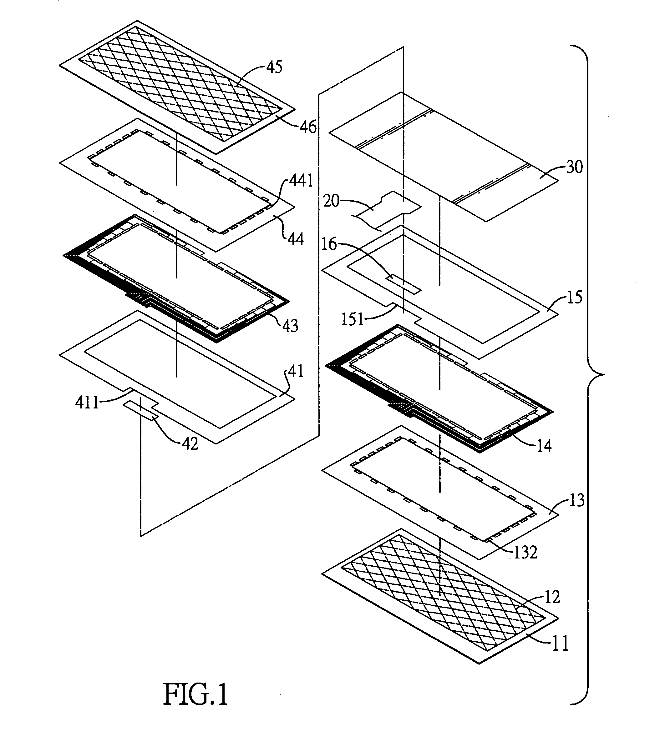 Capacitive touch panel