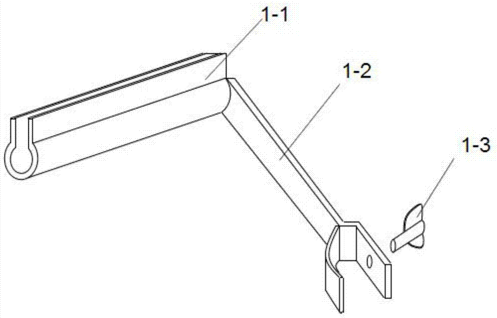 A kind of wire straightening device specially used for electrician's bobbin