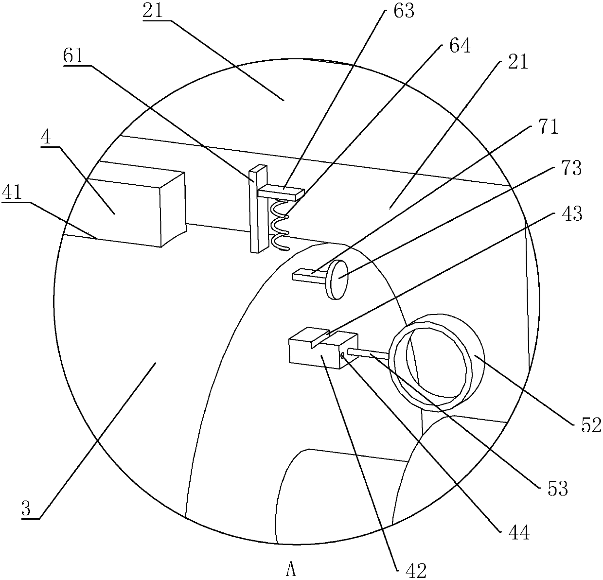 Die-cutting device and die cutter applying same