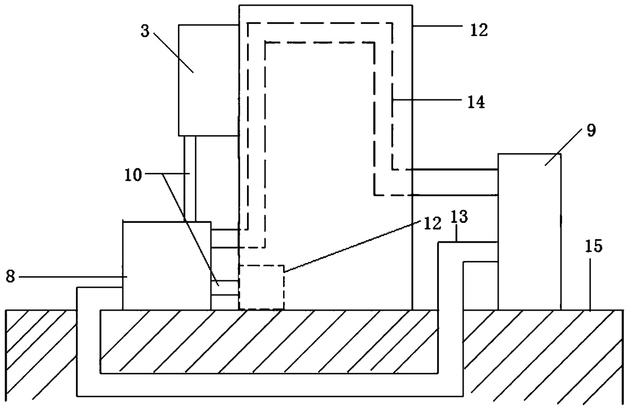 Intelligent management system for refrigerating and dehumidifying ring main unit