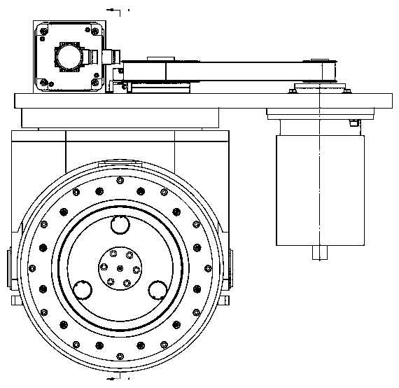 Double-wheel steering driving wheel