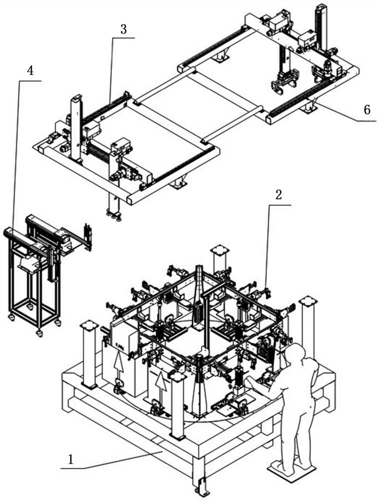 Automatic packaging method for desktop computer hosts