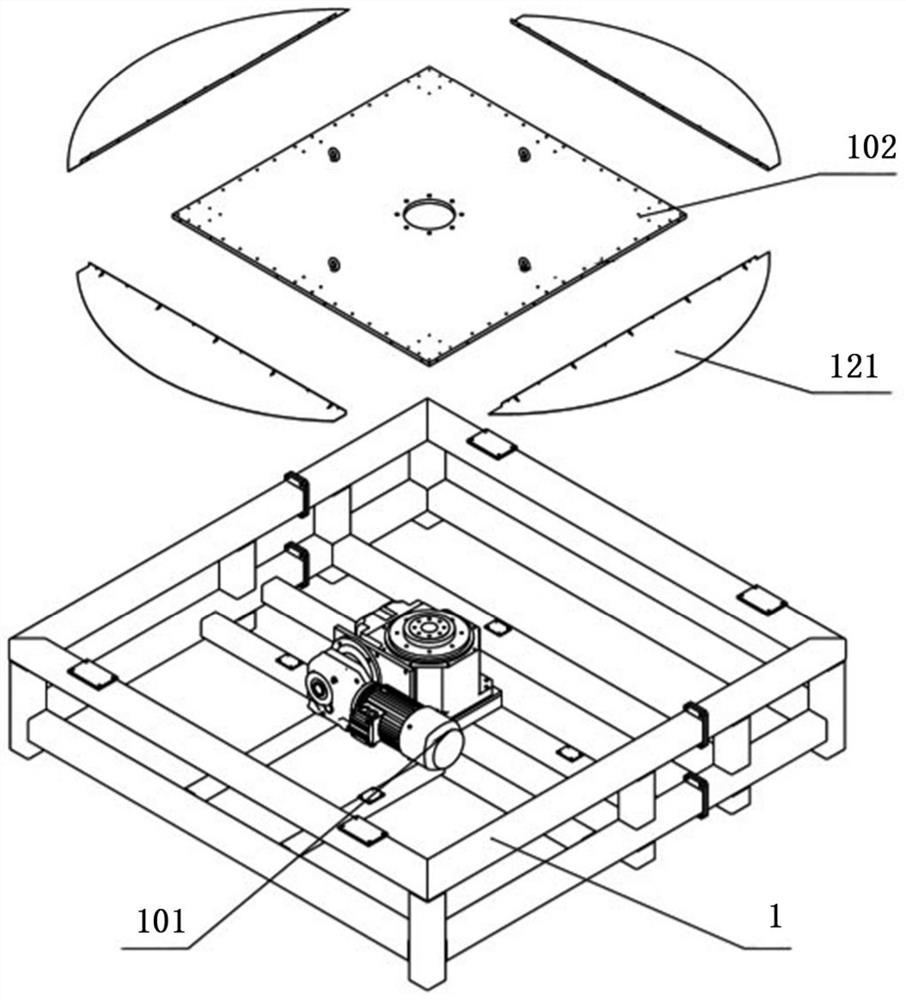 Automatic packaging method for desktop computer hosts