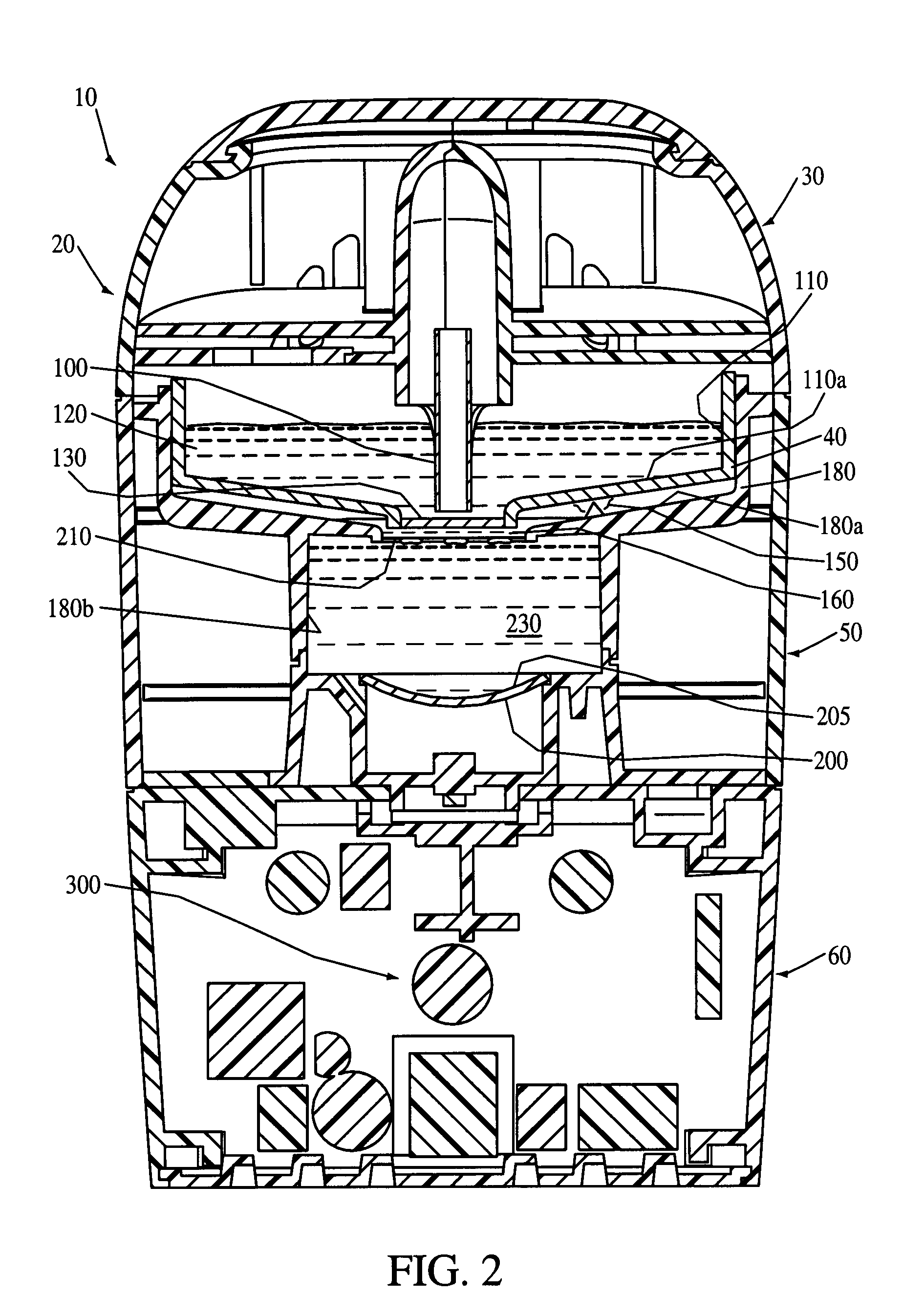 Ultrasonic nebulizer with metal coated ultrasonic generator