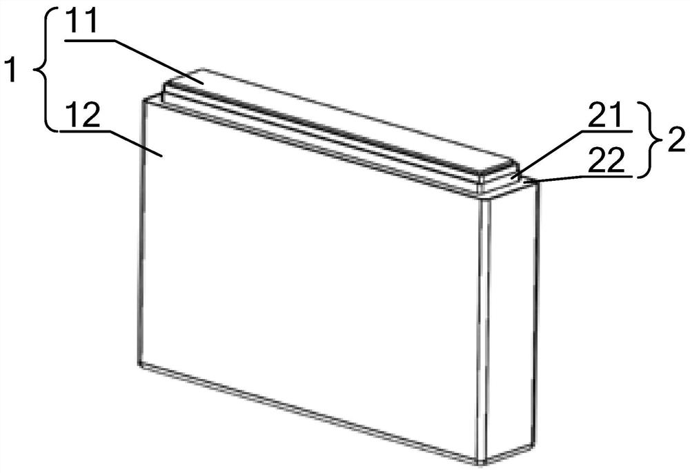 Square-shell battery cell and battery module