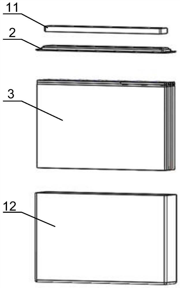 Square-shell battery cell and battery module