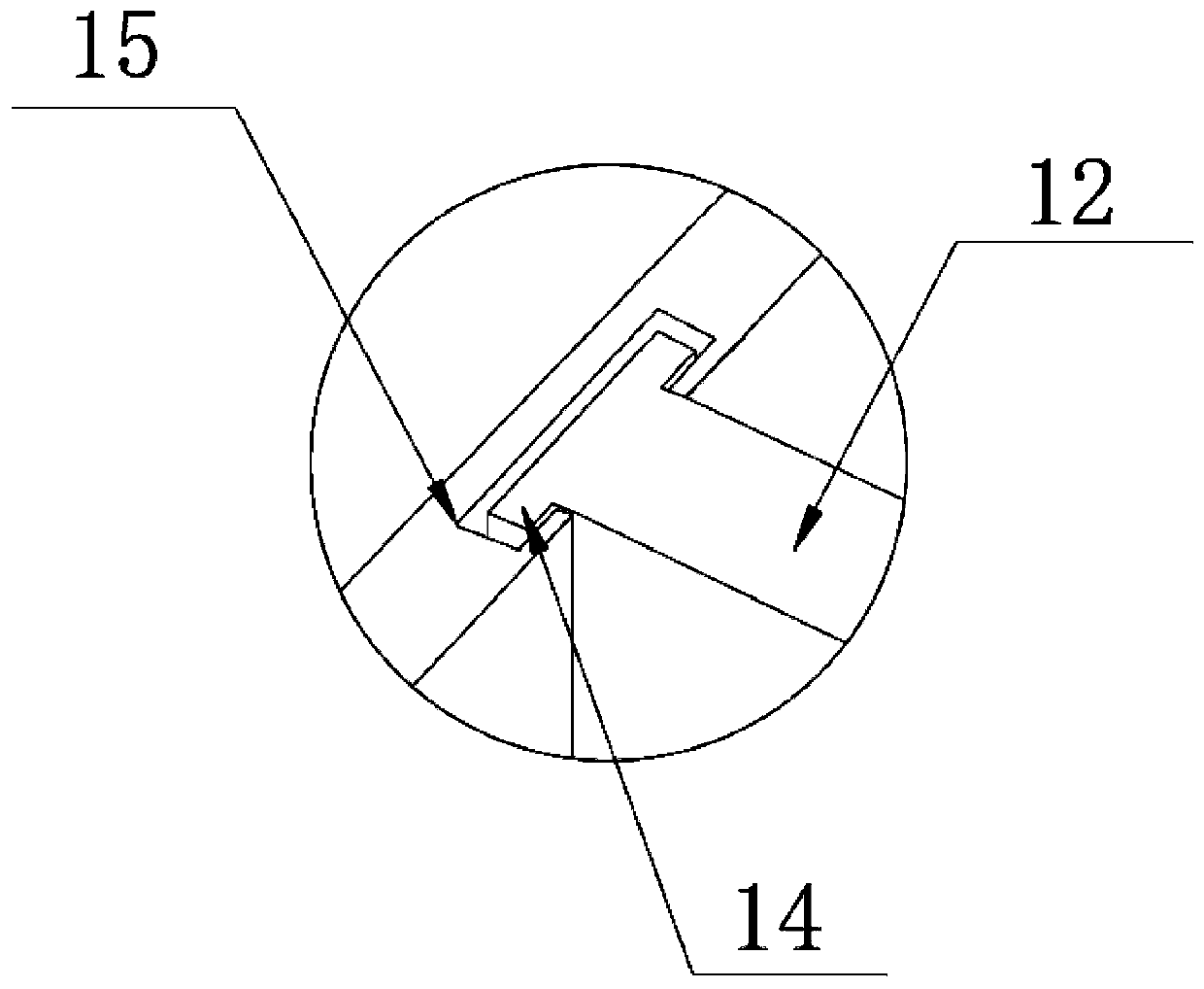 A ventilation device with mute effect