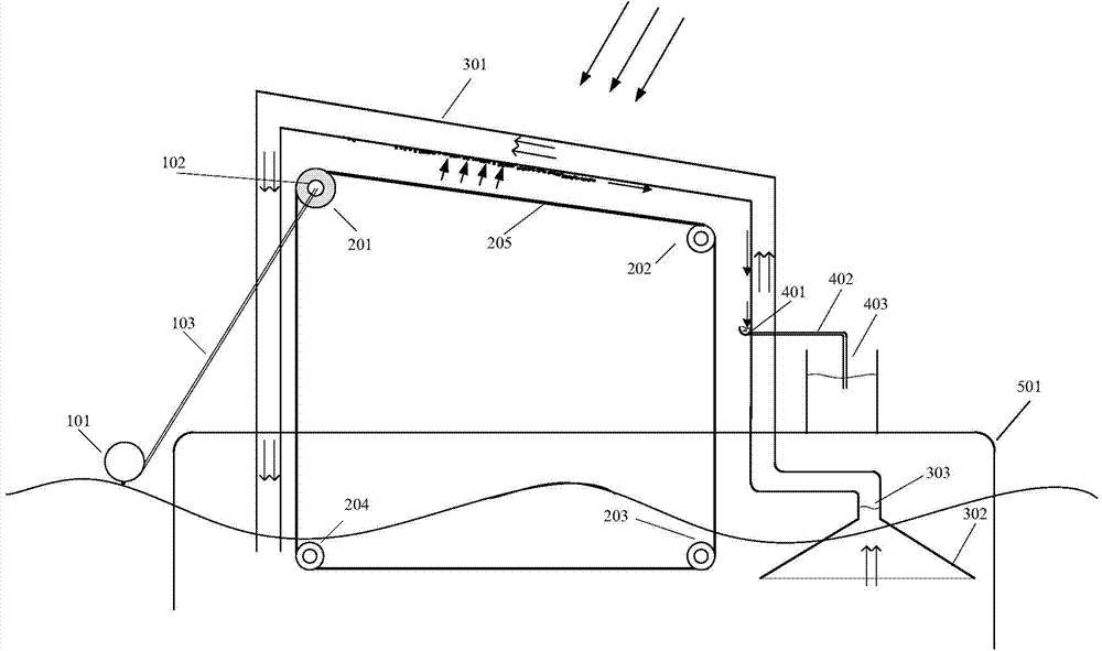 Wave-energy full-automatic sea water desalting device and realizing method