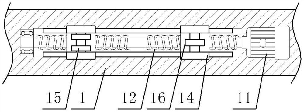 Adsorption type intelligent hoisting system for warehouse logistics