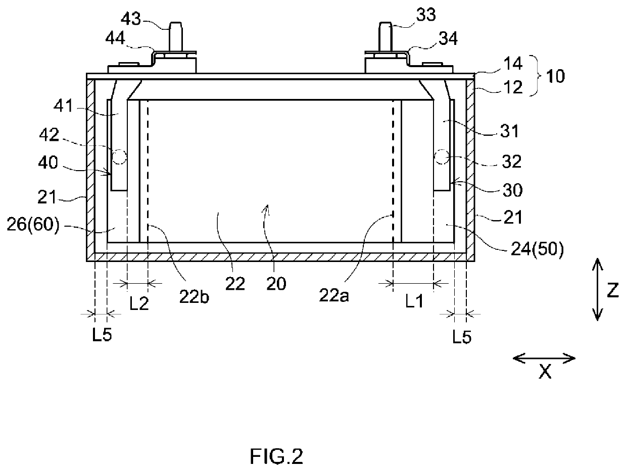 Sealed battery and assembled battery