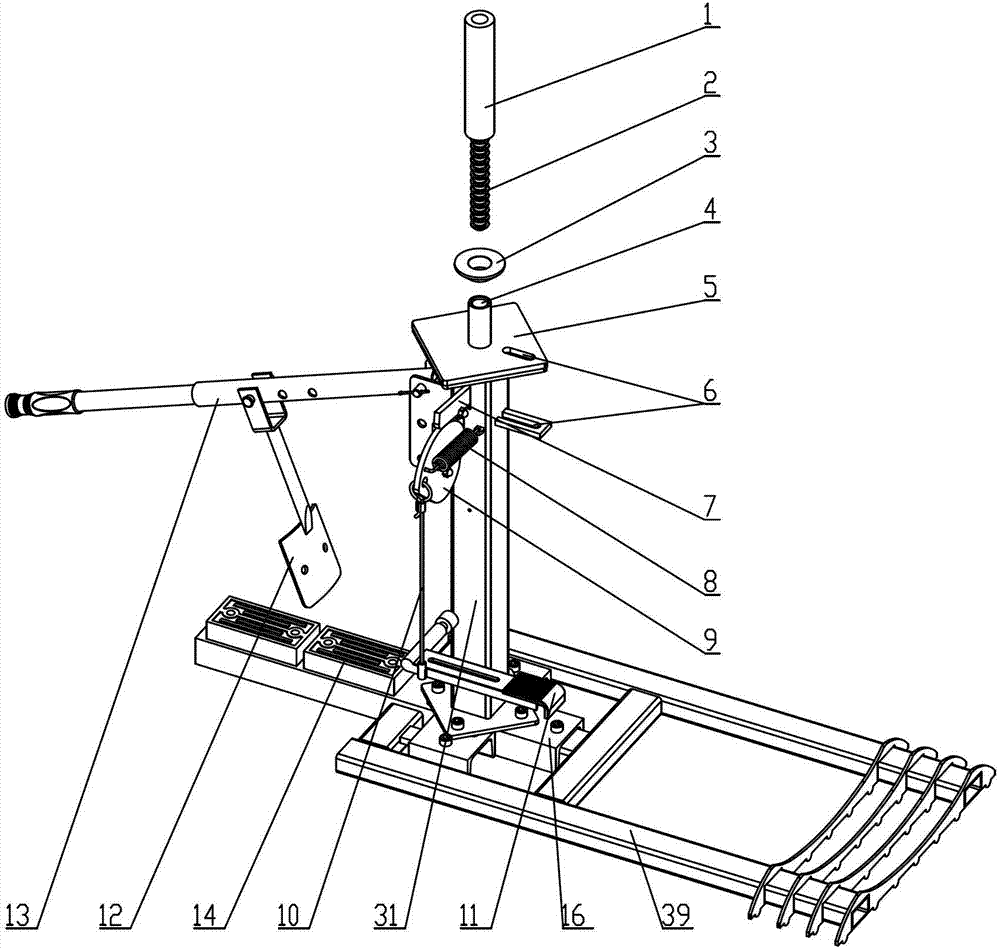 Quick device for manually dismounting and mounting tire and use method of quick device