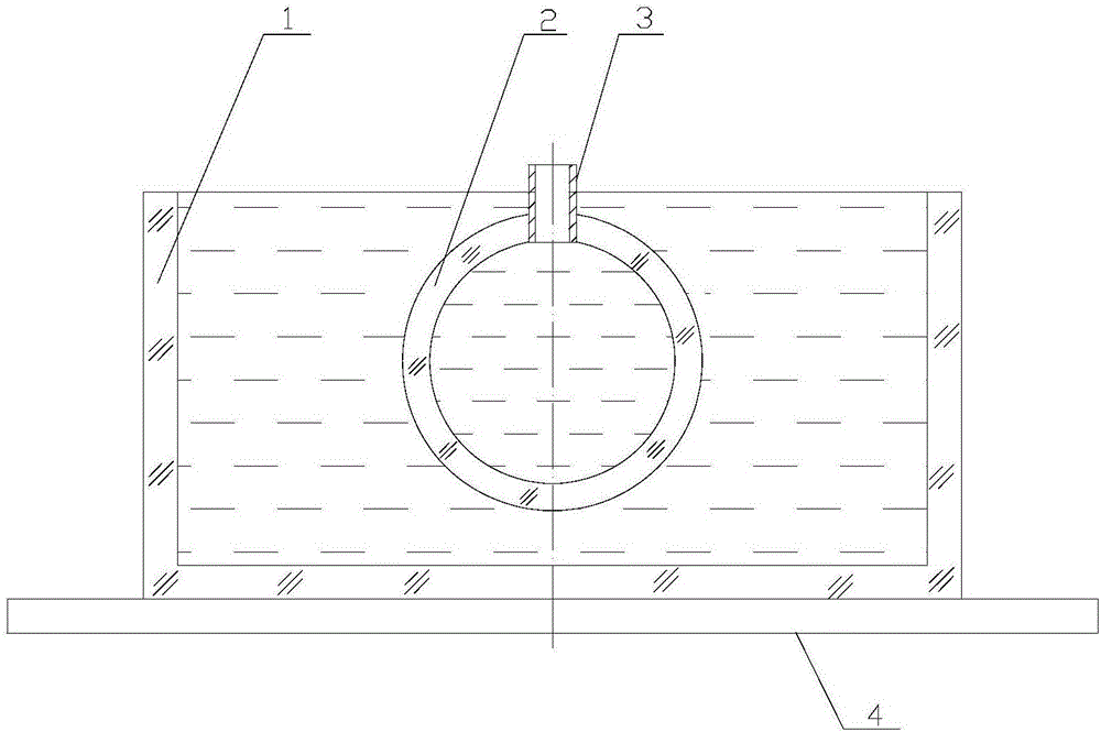 Hot body near-surface gradient temperature field real-time visual experiment device and experiment method