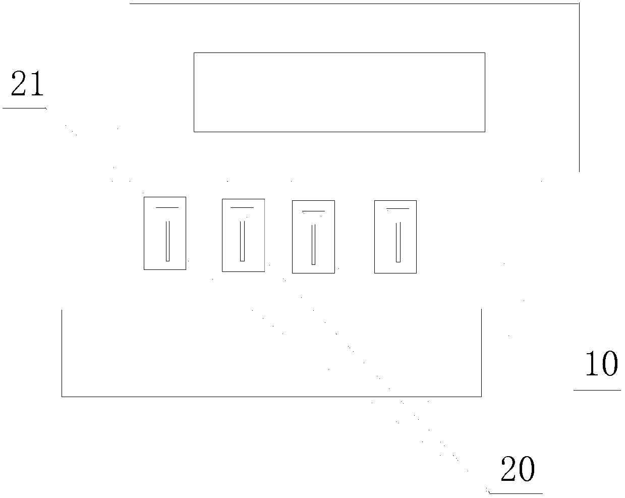 Quasi-automatic in-vitro detection device and method for measuring HCY (homocysteine) by colorimetric method