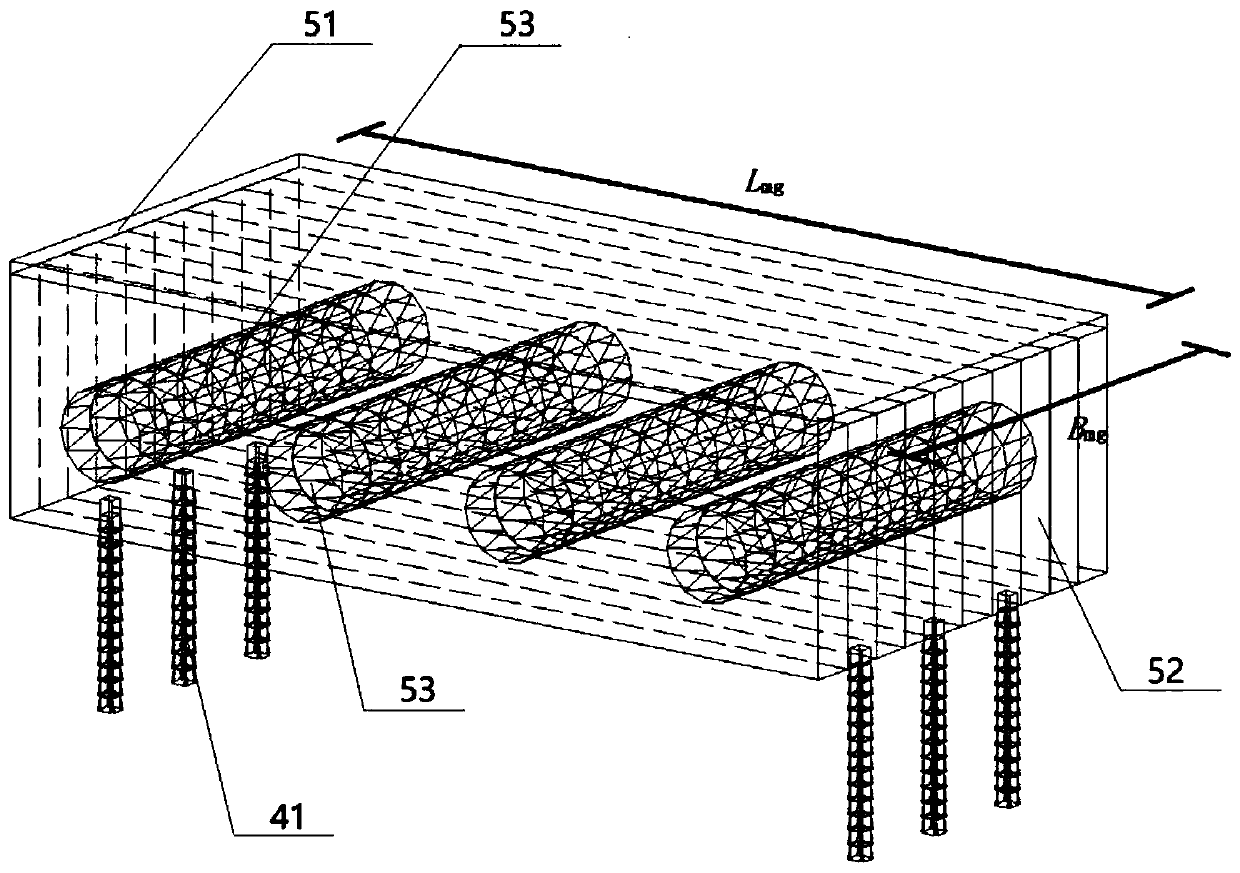 Bridge capable of automatically adjusting height along with rising of river water level and construction method thereof