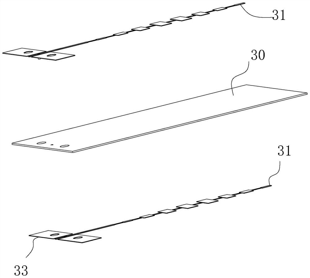 Vehicle-mounted screen with built-in low-orbit satellite communication antenna and manufacturing method of vehicle-mounted screen