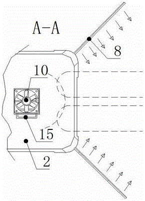 The mounting structure of electrical heating control component of electric heating mahjong machine