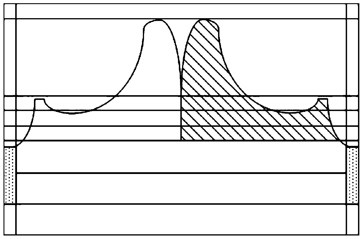 A kind of weaving method of textile underwear and textile underwear