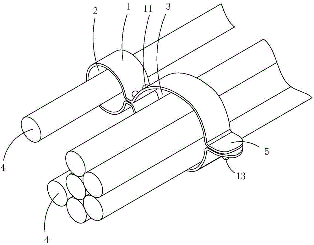 Wired electrical appliance assembly with binding belt and for neatly strapping cables