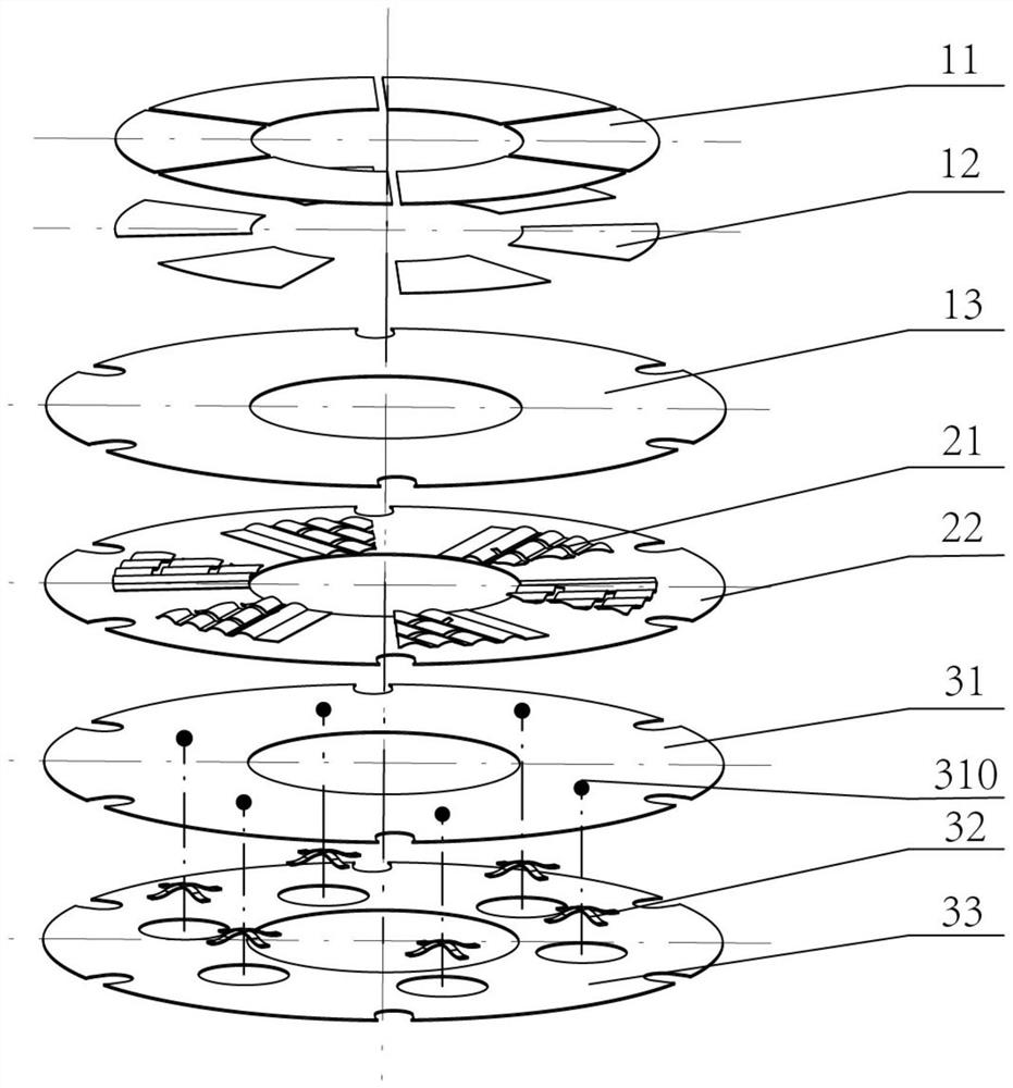 Thrust air foil bearing