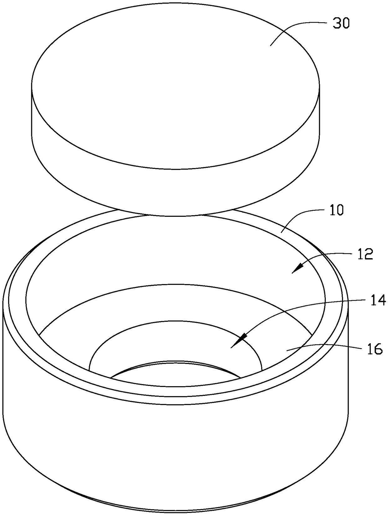 Coaxial assembly structure and assembly method thereof