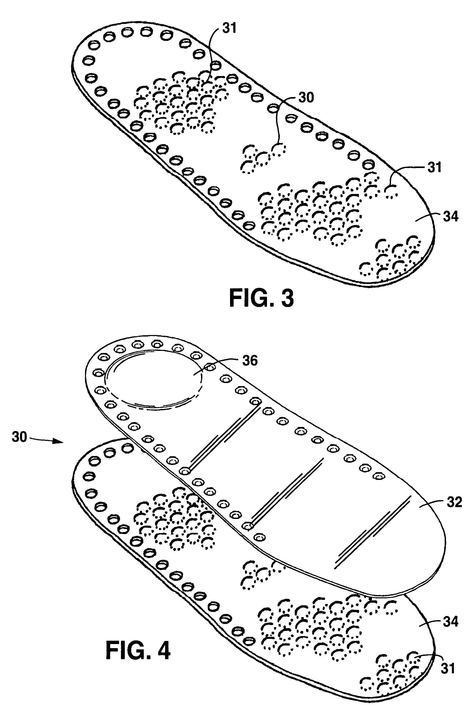 Finger wipe containing a composition in a rupturable reservoir