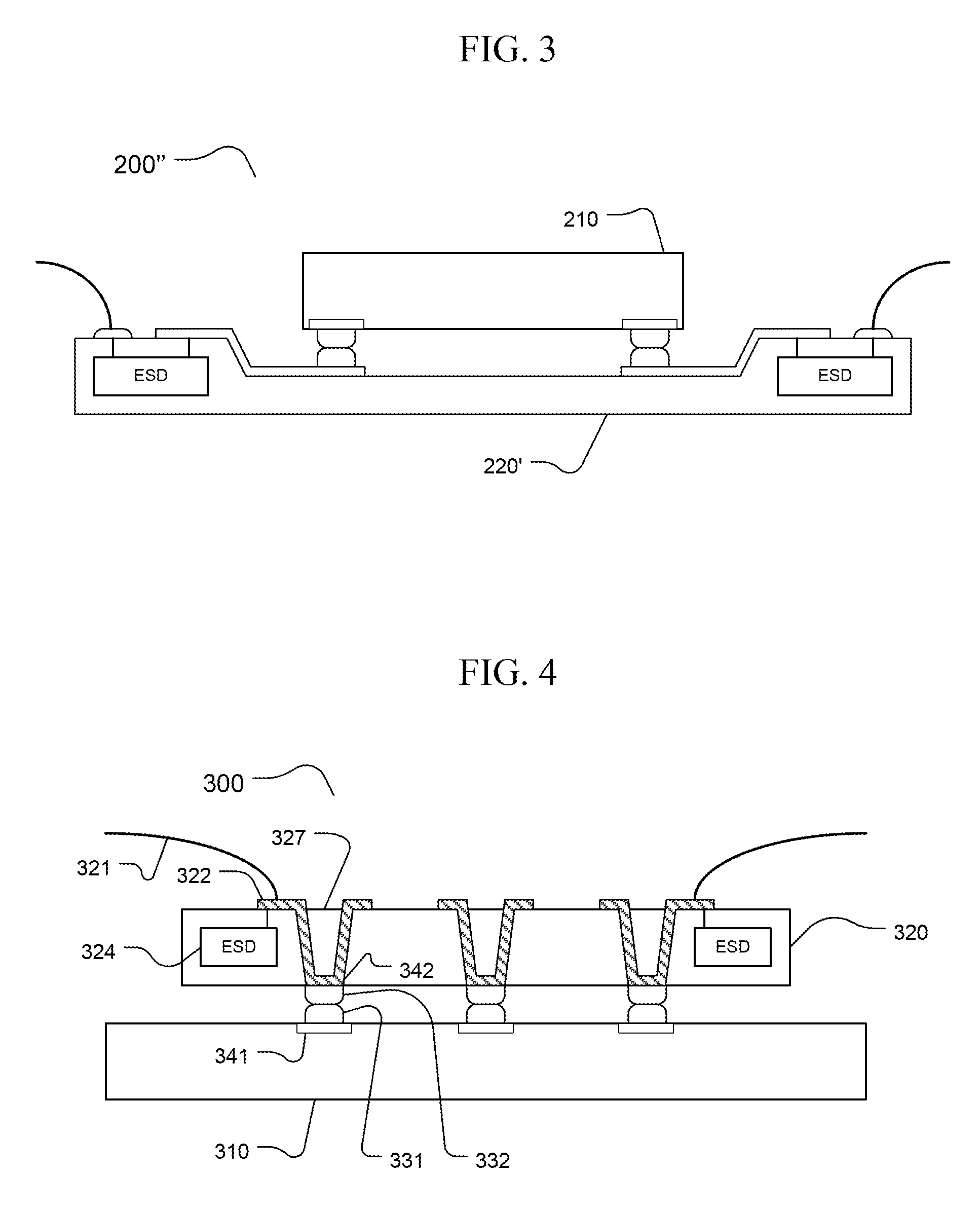 Integrated circuit devices with ESD and I/O protection