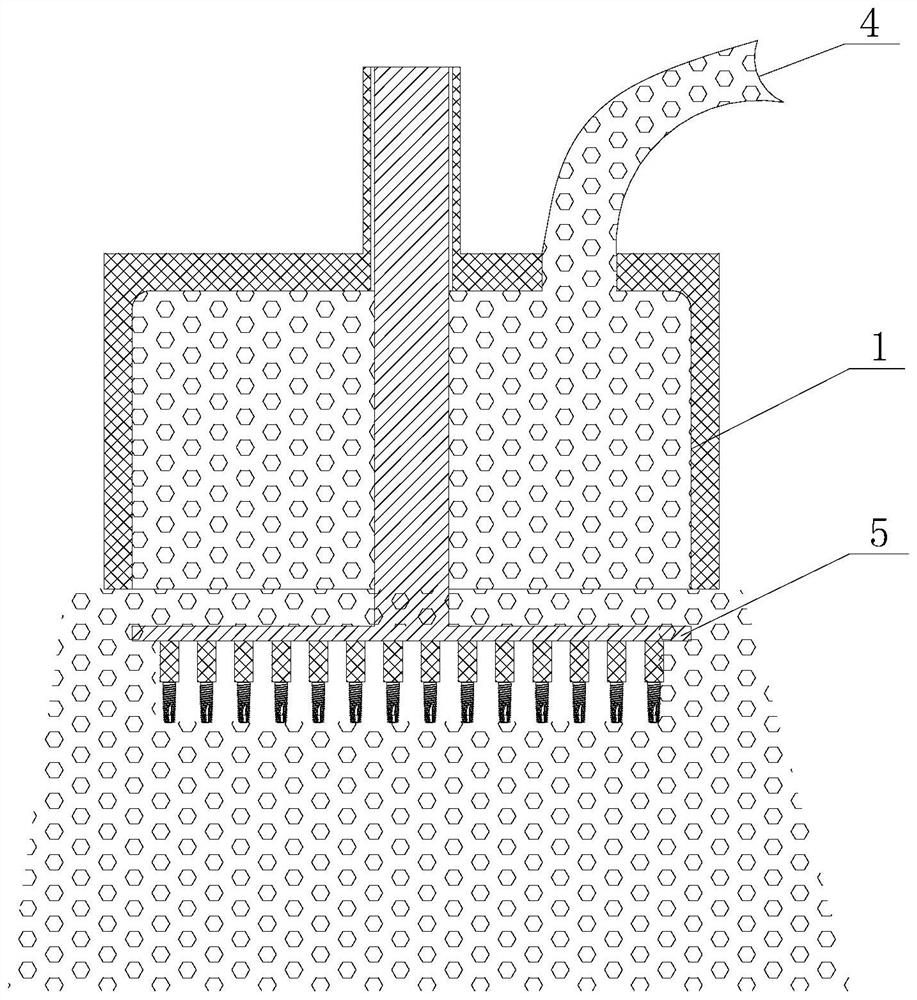 Preparation device and method of hydrophilic implant