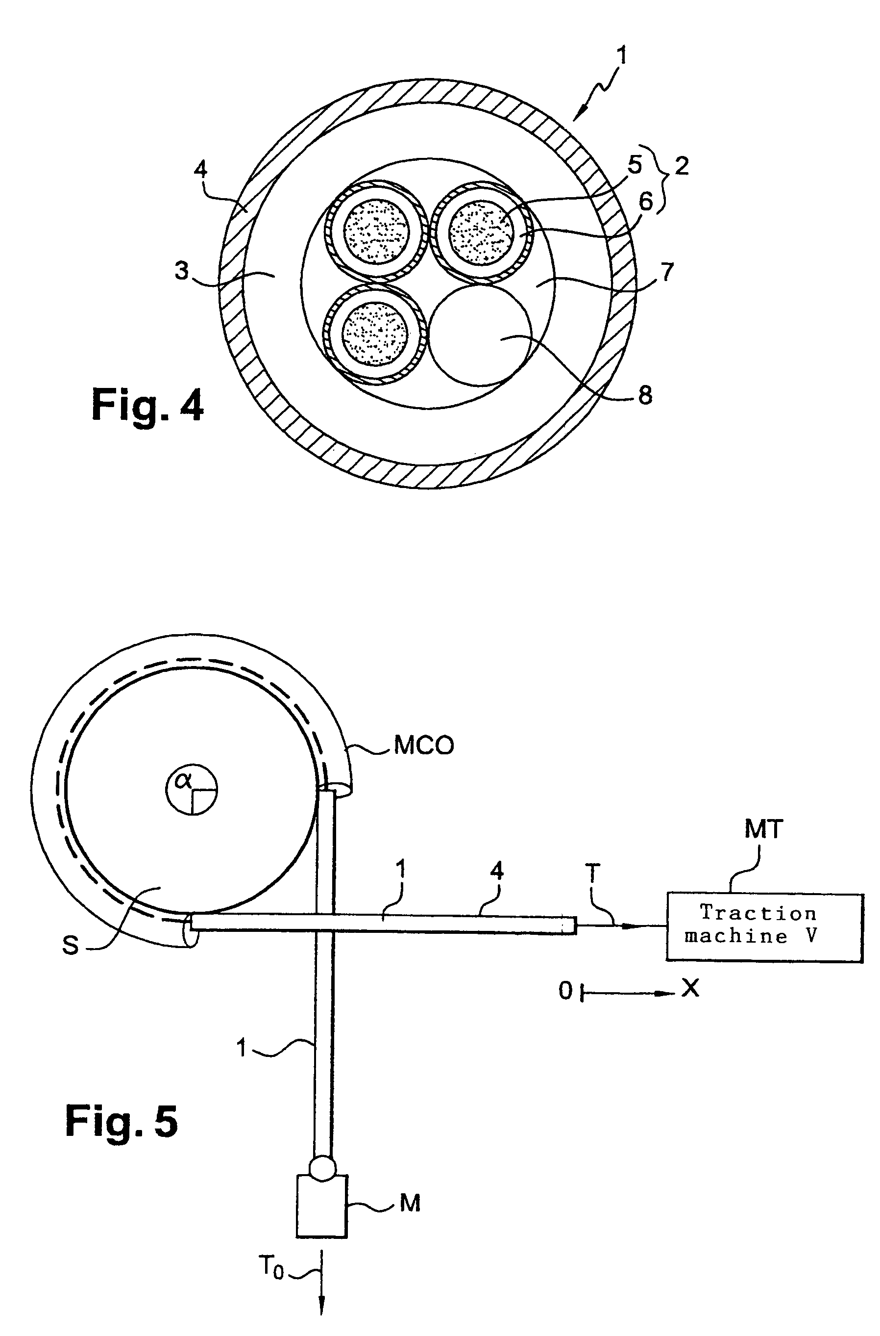 Optical fiber cable with retaining sheath