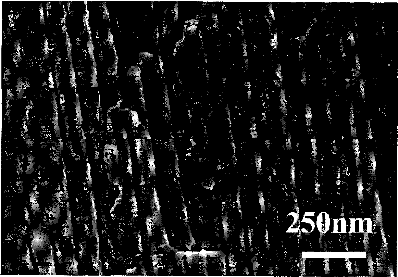 High-speed preparation method of extra small bore diameter porous anodized aluminium film