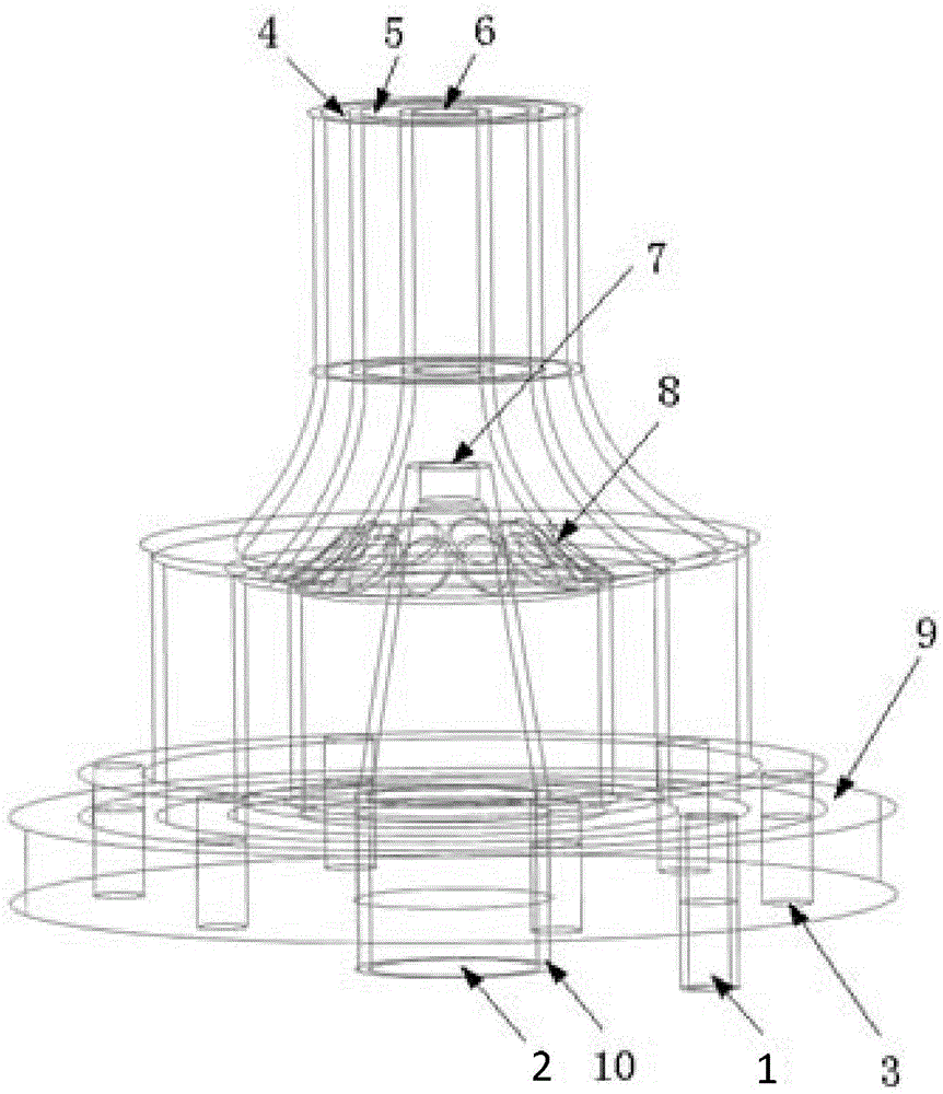 Combustor capable of injecting fluid at combustor outlet