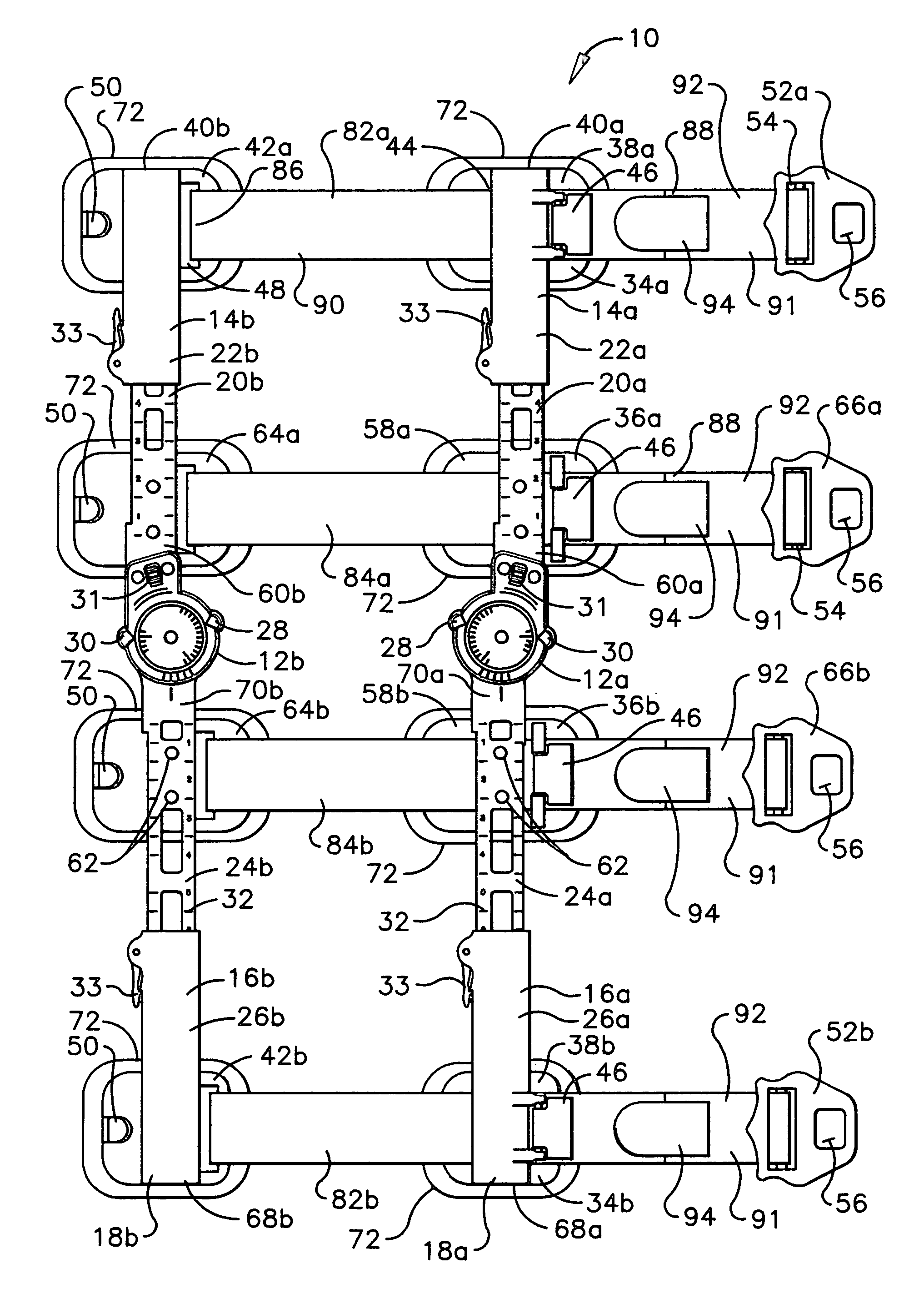 Method for fitting an orthopedic brace to the body