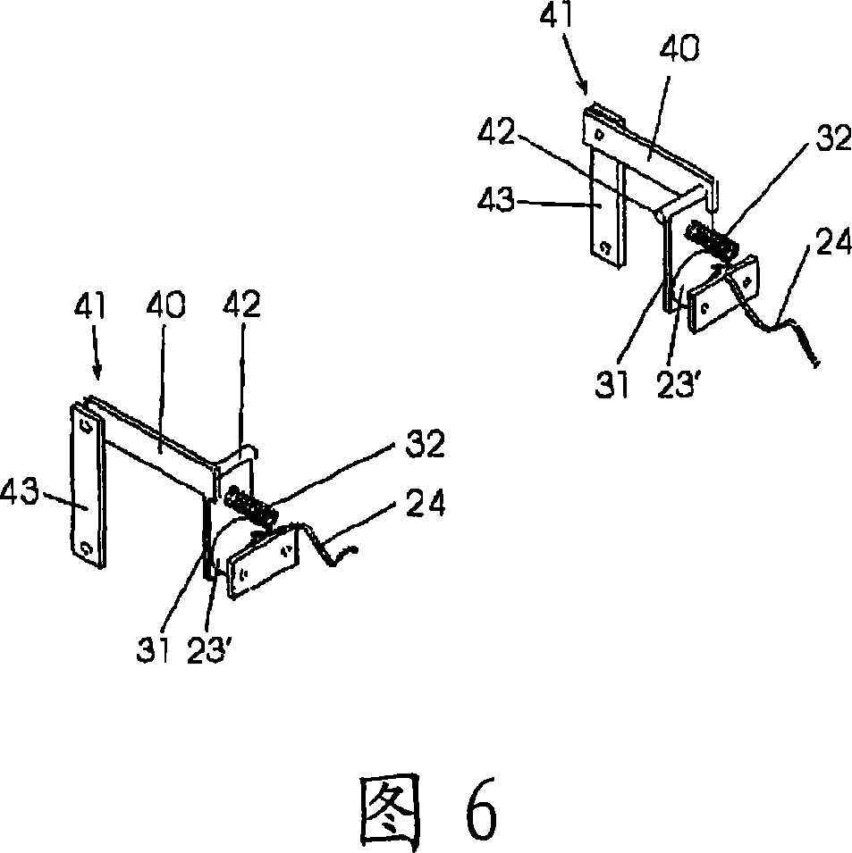 Emergency braking device for a lift cabin