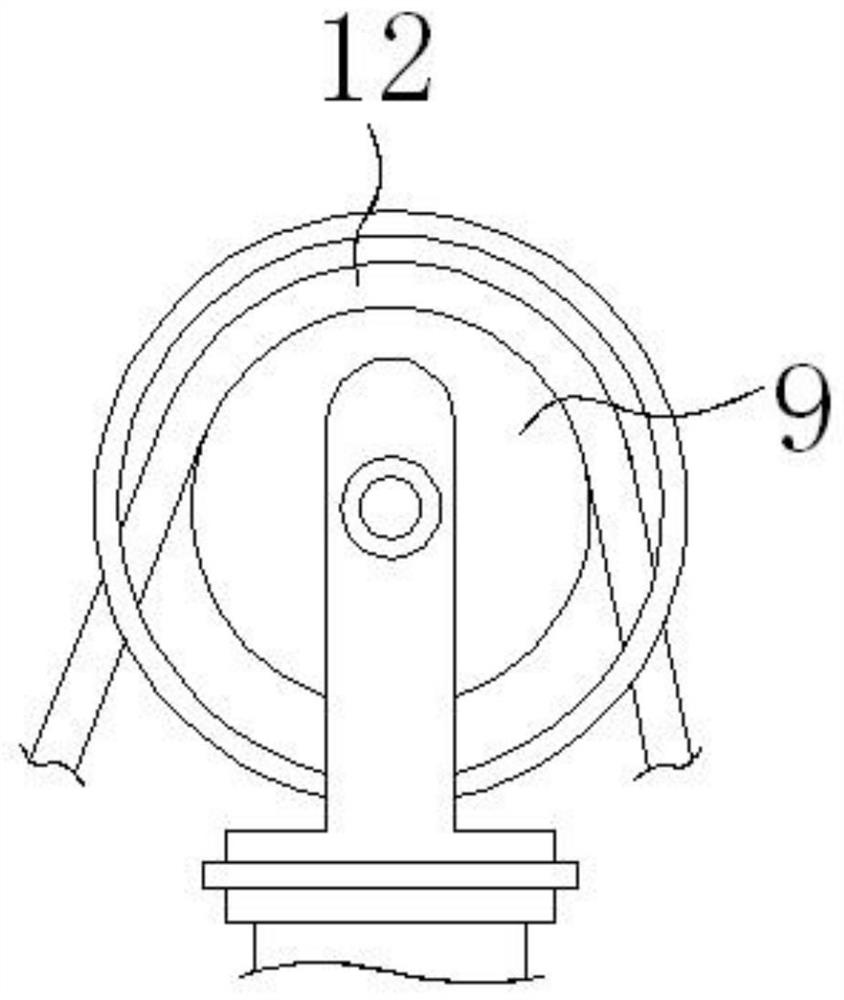 Communication base station tower body based on 5G signal