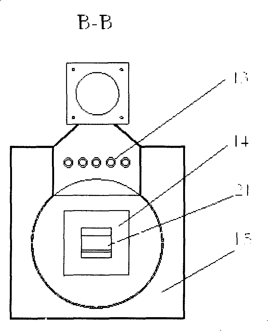 Civil heating stove for automatically feeding with stalk briquette as fuel