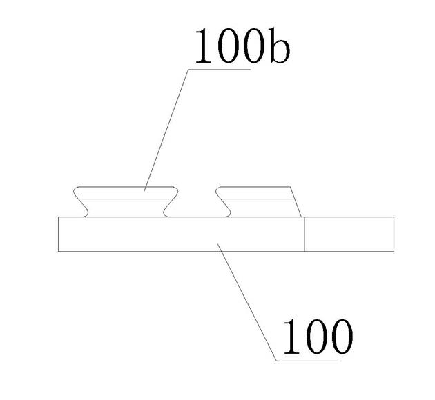 Punch die for commutator segment