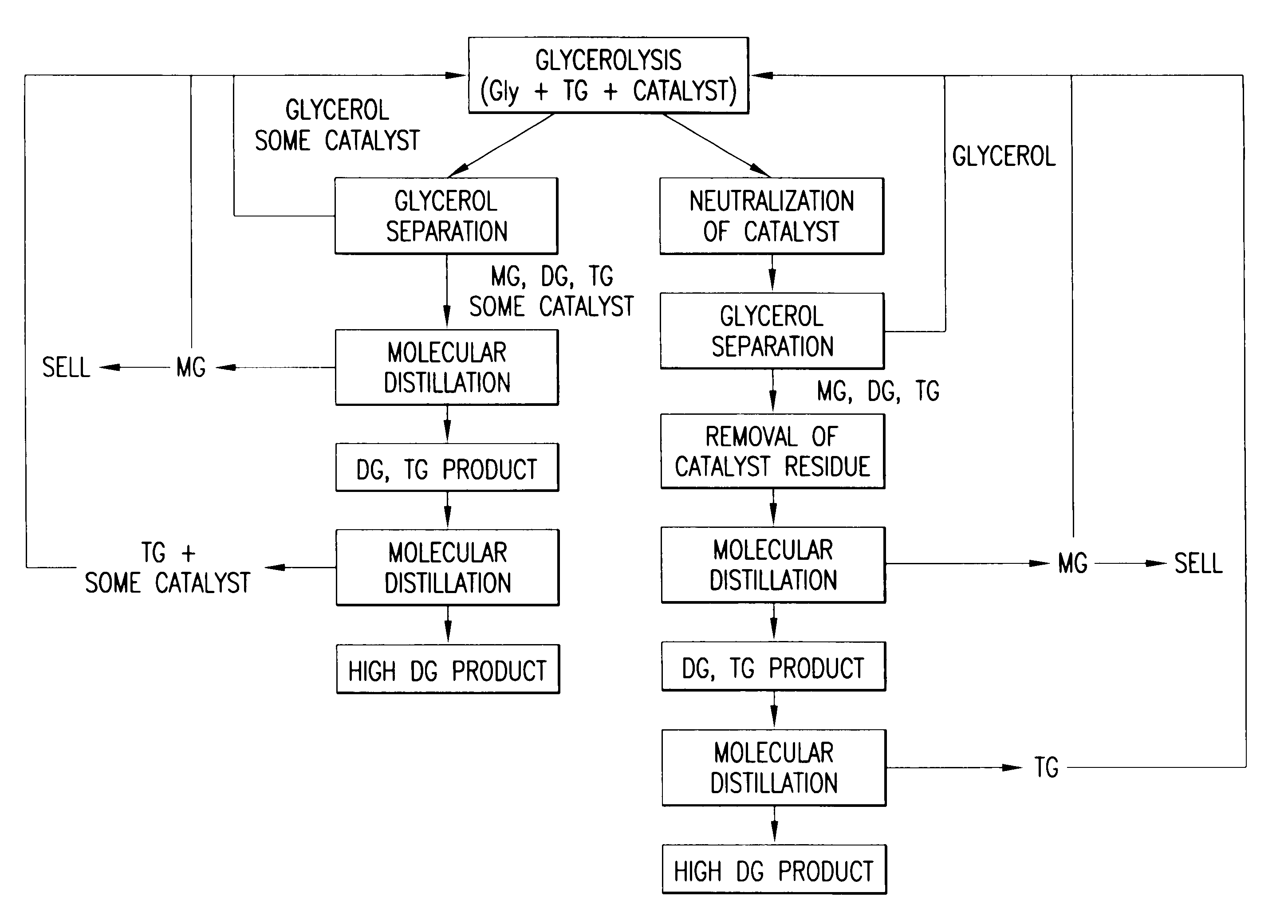 Chemical process for the production of 1,3-diglyceride oils