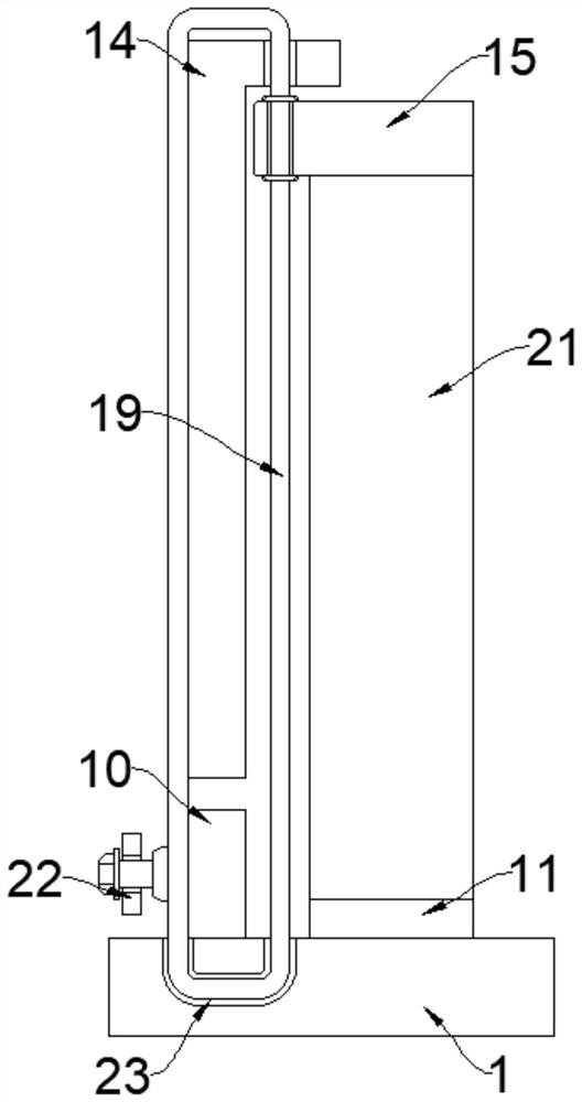 Large-area dust fall repairing device for house building construction site and using method thereof