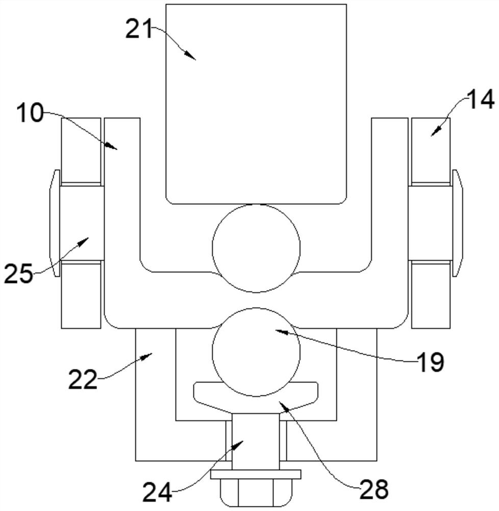 Large-area dust fall repairing device for house building construction site and using method thereof