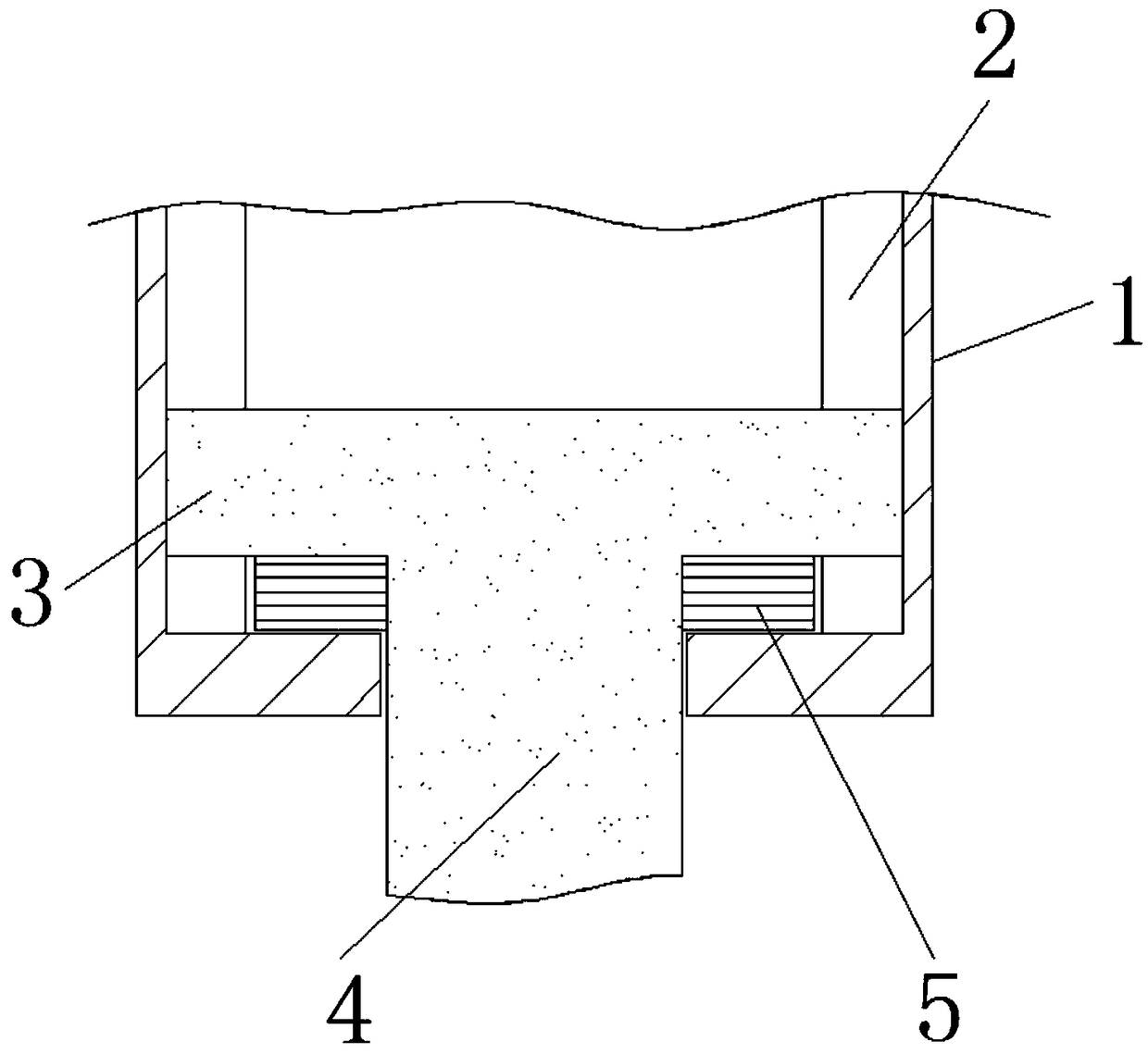 Mine slope protection frame convenient to disassemble and reuse