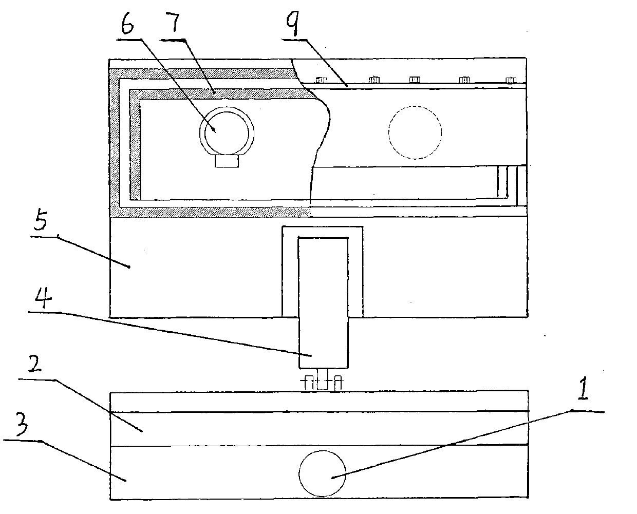 Filling template bracket