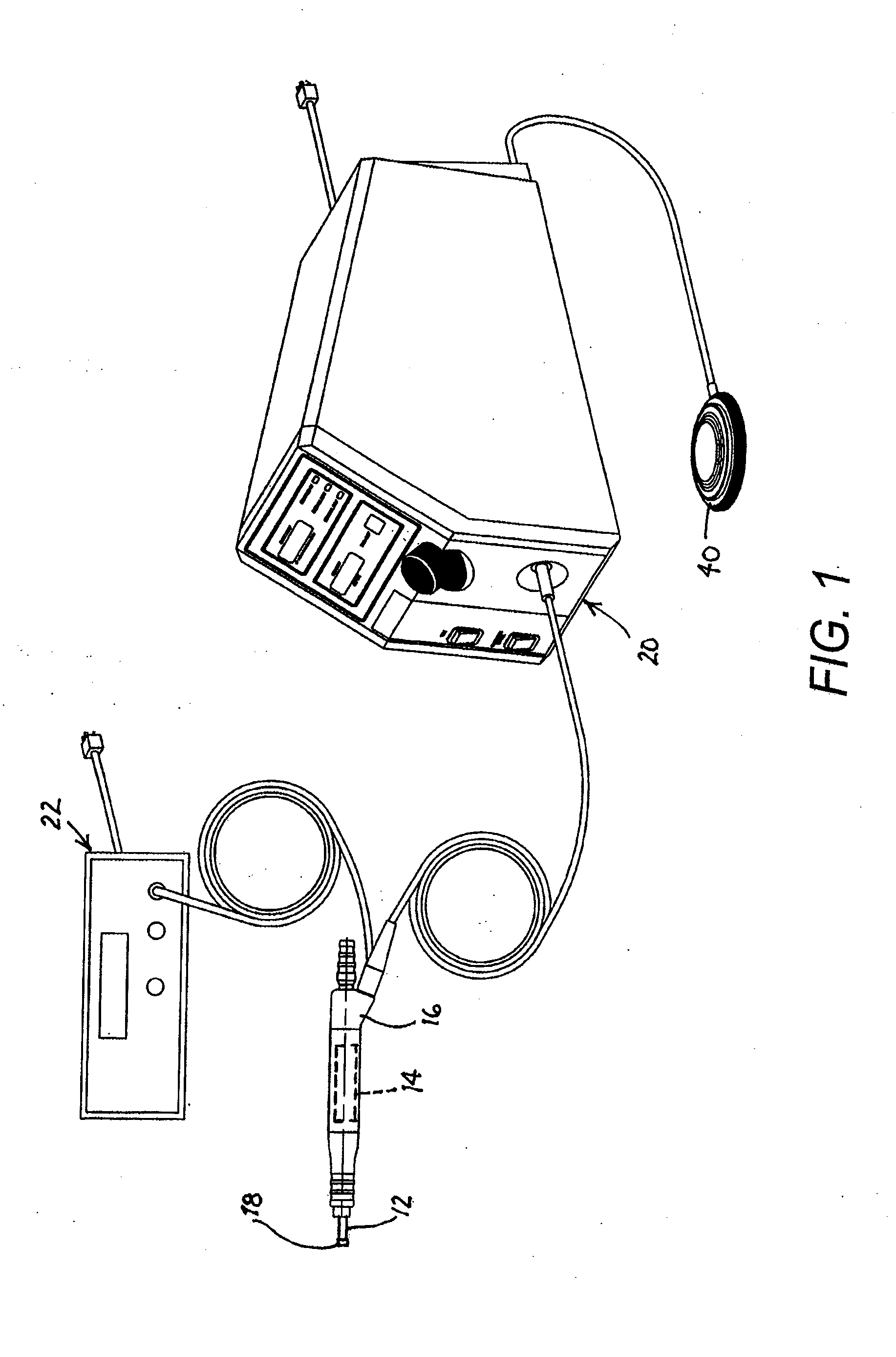 Ultrasonic Treatment Method and Apparatus with Active Pain Suppression