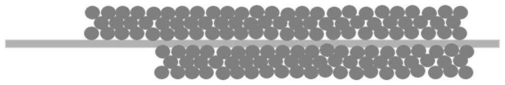 A fast-charging positive electrode sheet with high specific energy and its preparation method and application