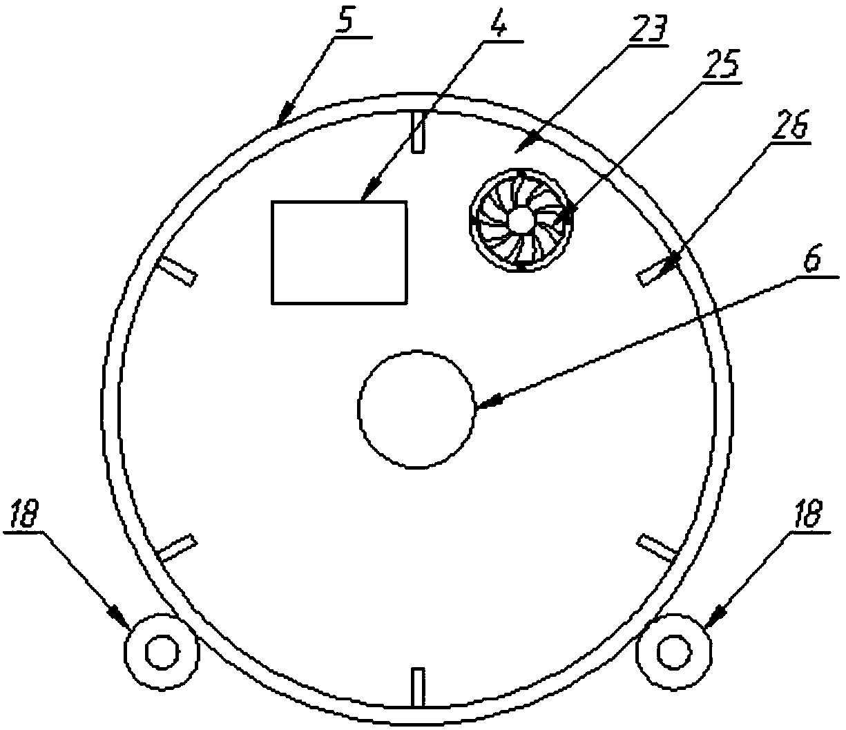 Fast cereal drying device