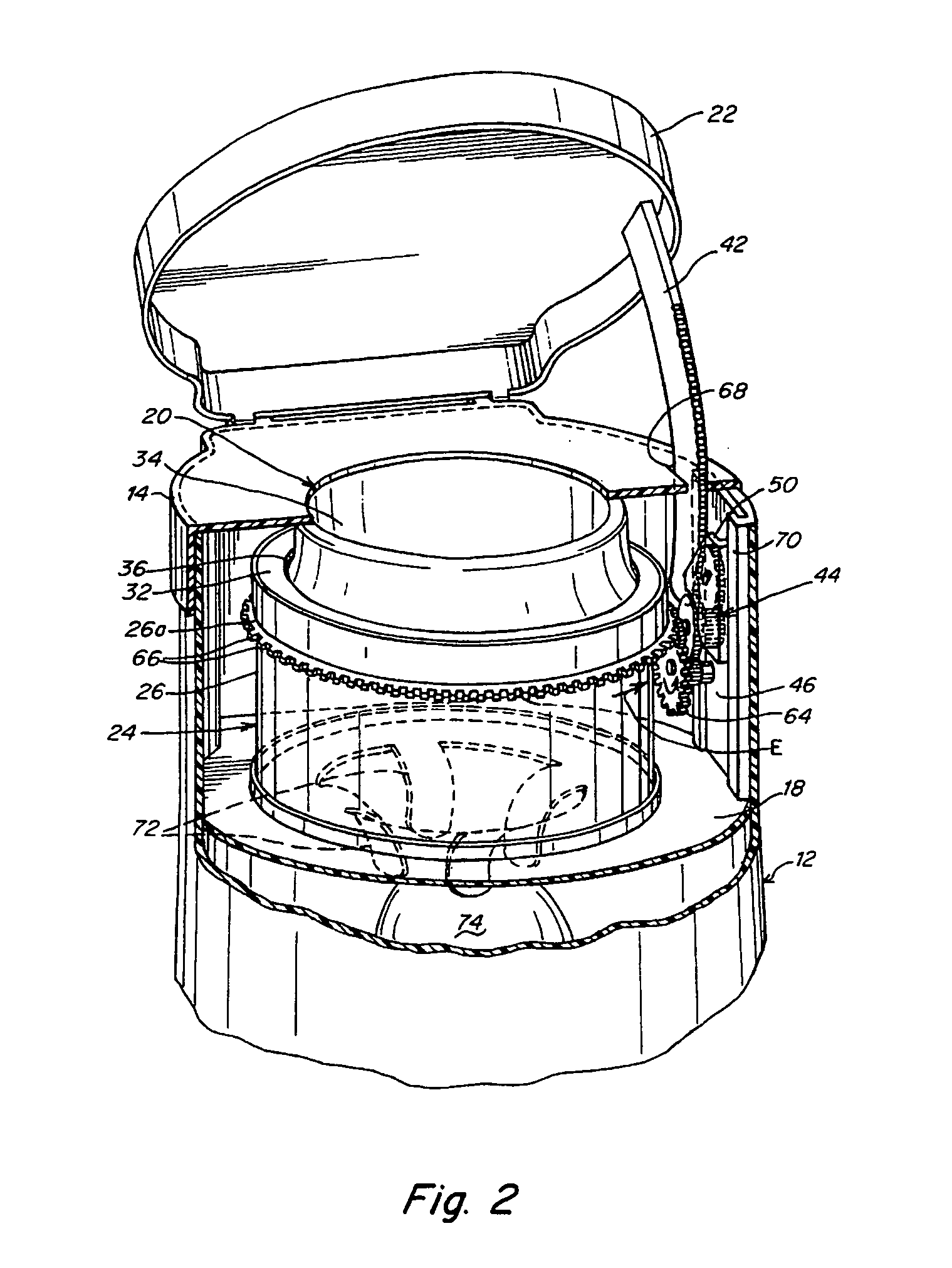 Waste disposal device including a diaphragm for twisting a flexible tubing dispensed from a cartridge