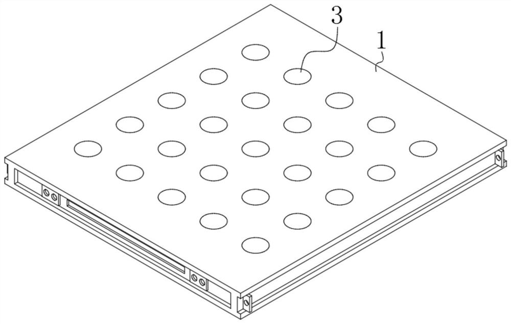 Steel building formwork with noise reduction function