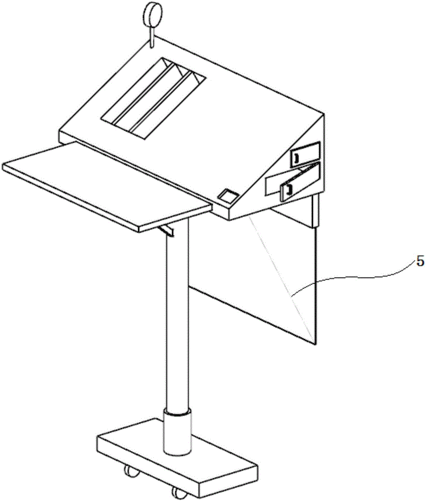 Multifunctional teaching desk