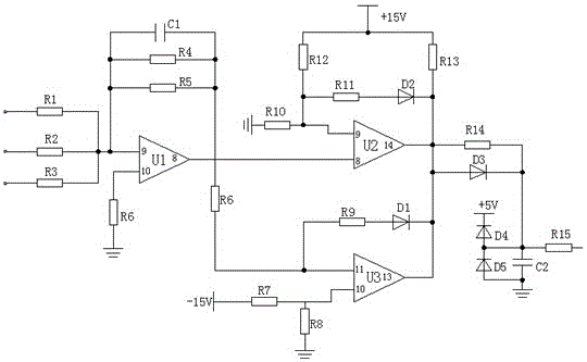 Grounding fault detecting circuit