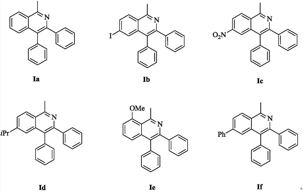 Novel polysubstitution isoquinoline derivative and synthesis method thereof