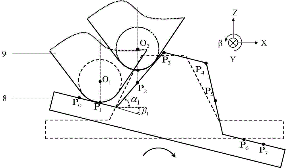 Micro-morphology measuring system of XYZ-[beta] dour-dimensional scanning probe